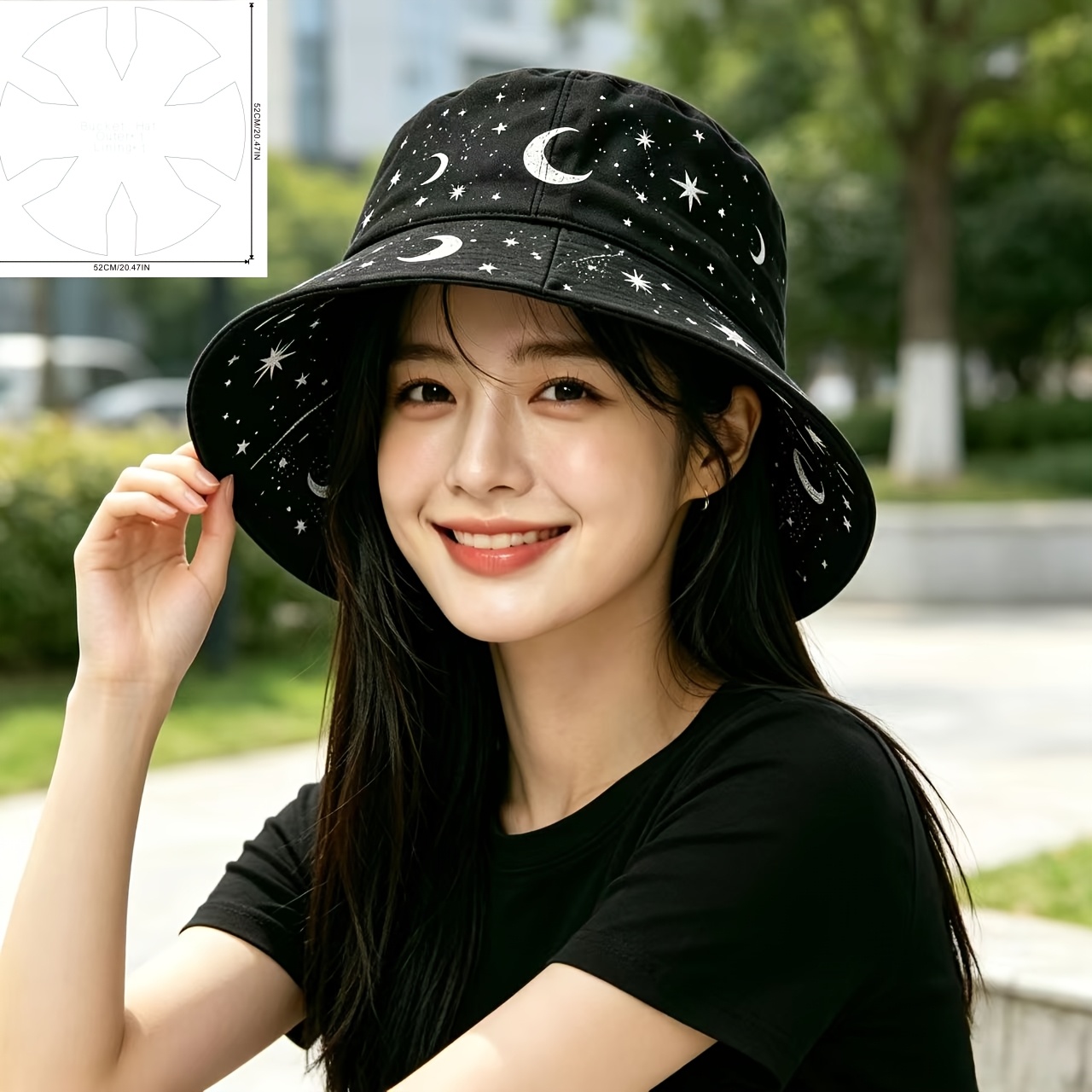 TEMU Fisherman Hat Sewing Pattern, Beginner-friendly Sewing Pattern, Easy Sewing Project, Handmade Hat Sewing Pattern Set, Ideal Gift For Craft