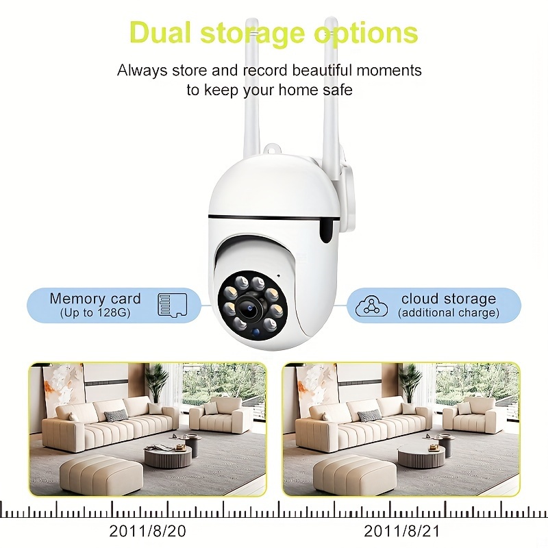 1pc qkh 1440p fhd security camera  r outdoor wi fi enabled with motion tracking color night vision 2 way audio for   pet safety two way audio   tracking   pet monitoring   use details 3