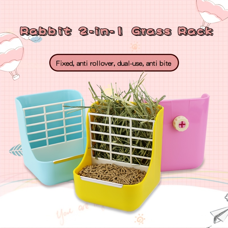 De ultieme hooi-voerbak voor de kooi van uw kleine huisdier