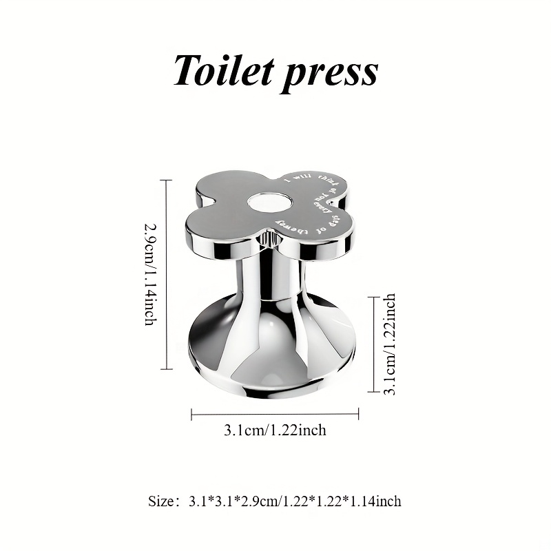 E-shop kreative, wolkenförmige Spülhilfe für Toilettenspülung, nagelfreundlicher Spülschalter für Badezimmer Toilette