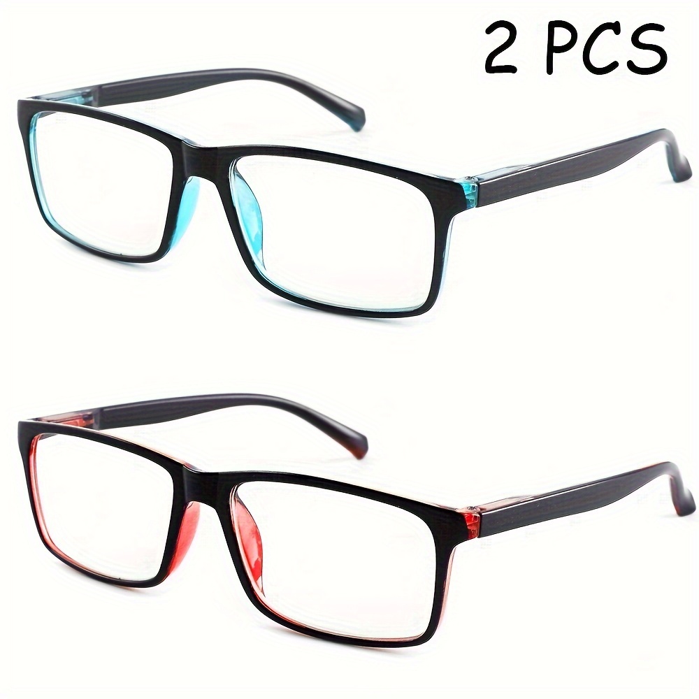 Set of 2 Both Men And Women, Featuring Spring Hinges, Suitable for, in Black And Red, Designed for Presbyopia., Christmas Gifts - Image 8