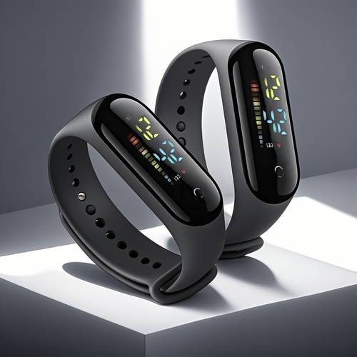 reloj electrónico de moda con pantalla táctil led, pulsera electrónica casual para hombres y mujeres
