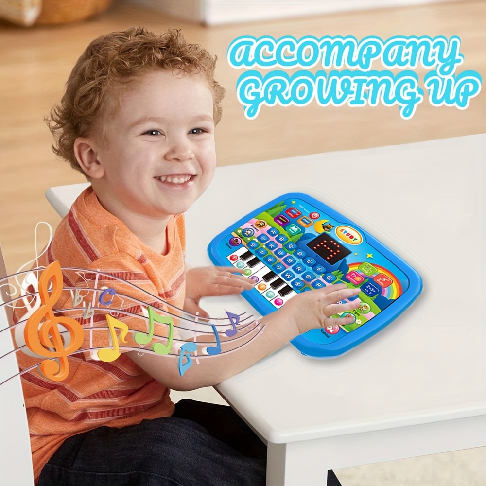 multifunctional machine for kids english learning with alphabet numbers music function animal and piano key educational toy children to enhance their cognitive skills batteries not included Product details 5