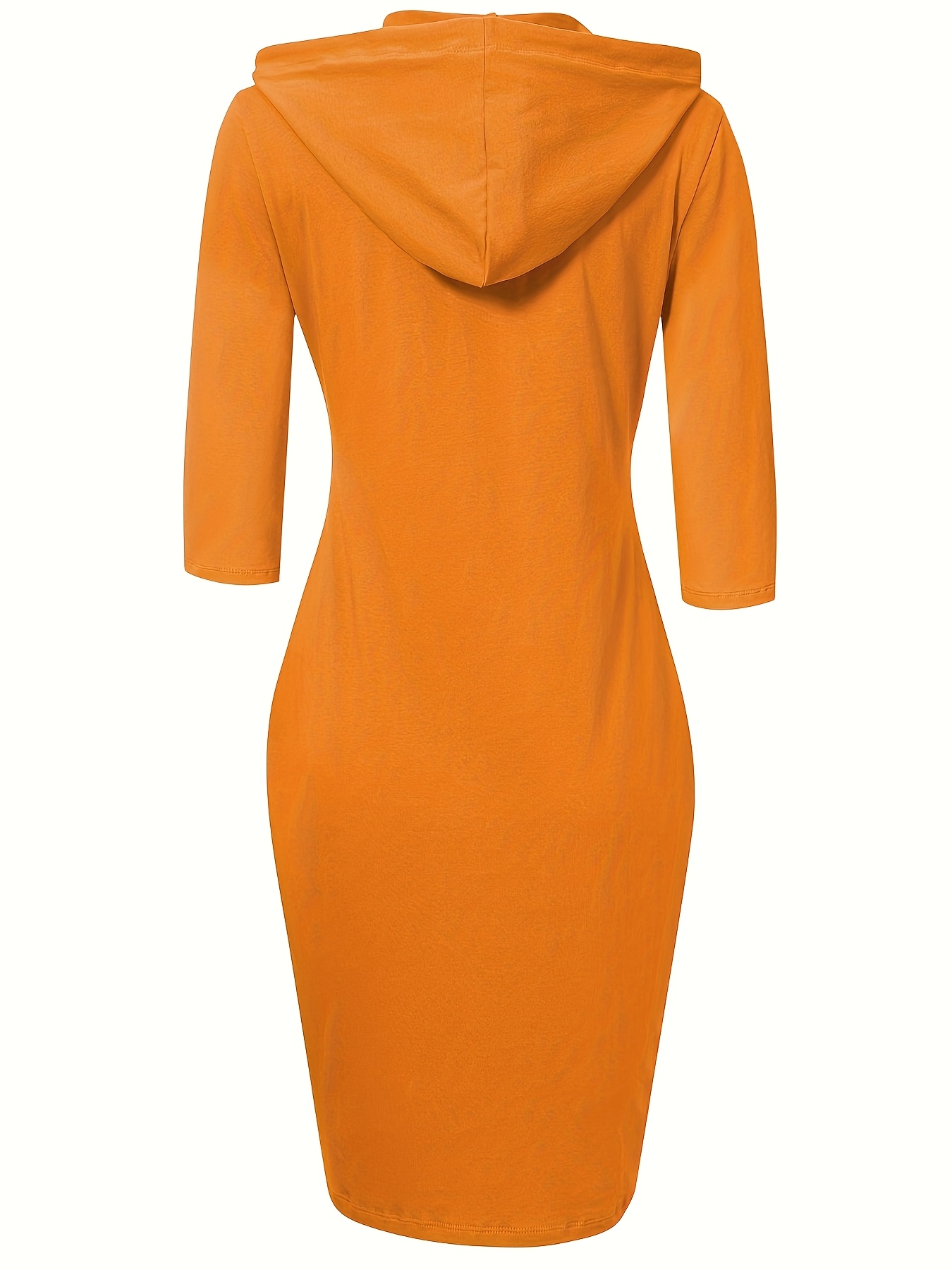 open lace back dress Perfect Orange Bandana Hoodie Dress