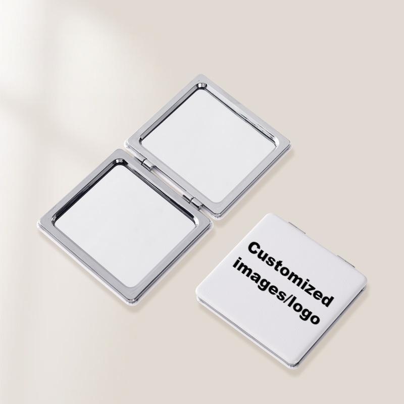 7pcs Set of Customizable Double-Sided Makeup Mirrors, Foldable Design