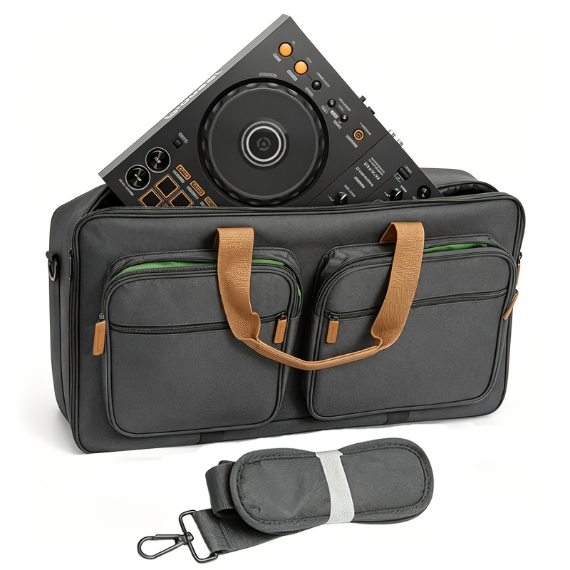 TEMU Dj Controller Case Compatible For Pioneer /rev1/400, Traktor S2 Mk3, Djcontrol 300 Mk2 Case With Crossbody Storage Bag Suitable For Platinum Fx