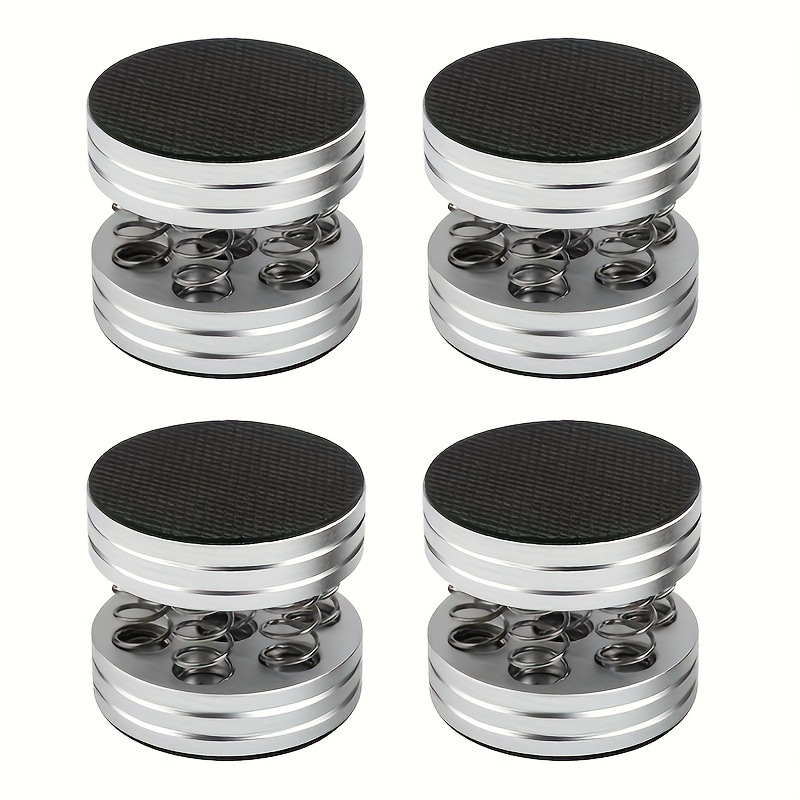 Image of 4pcs Of Hifi Aluminum Alloy Shock-absorbing Spring Pads, Designed For Audio Cd Hifi Amplifiers/speakers/turntables/players
