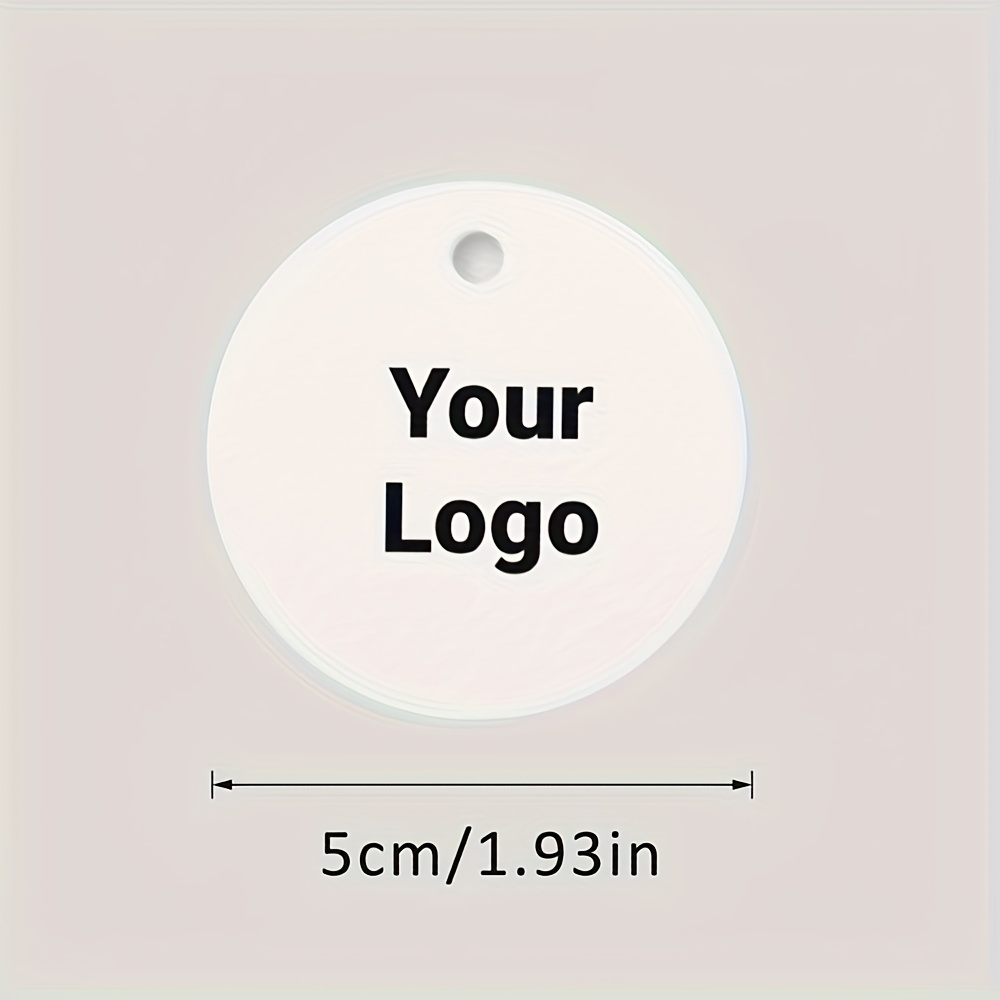 TEMU 25/50/100pcs Customized Wedding Gift Tag-based Circular Hanging Cards, Customized Wedding Gift Labels, Personalized Thank-you Gift Cards,