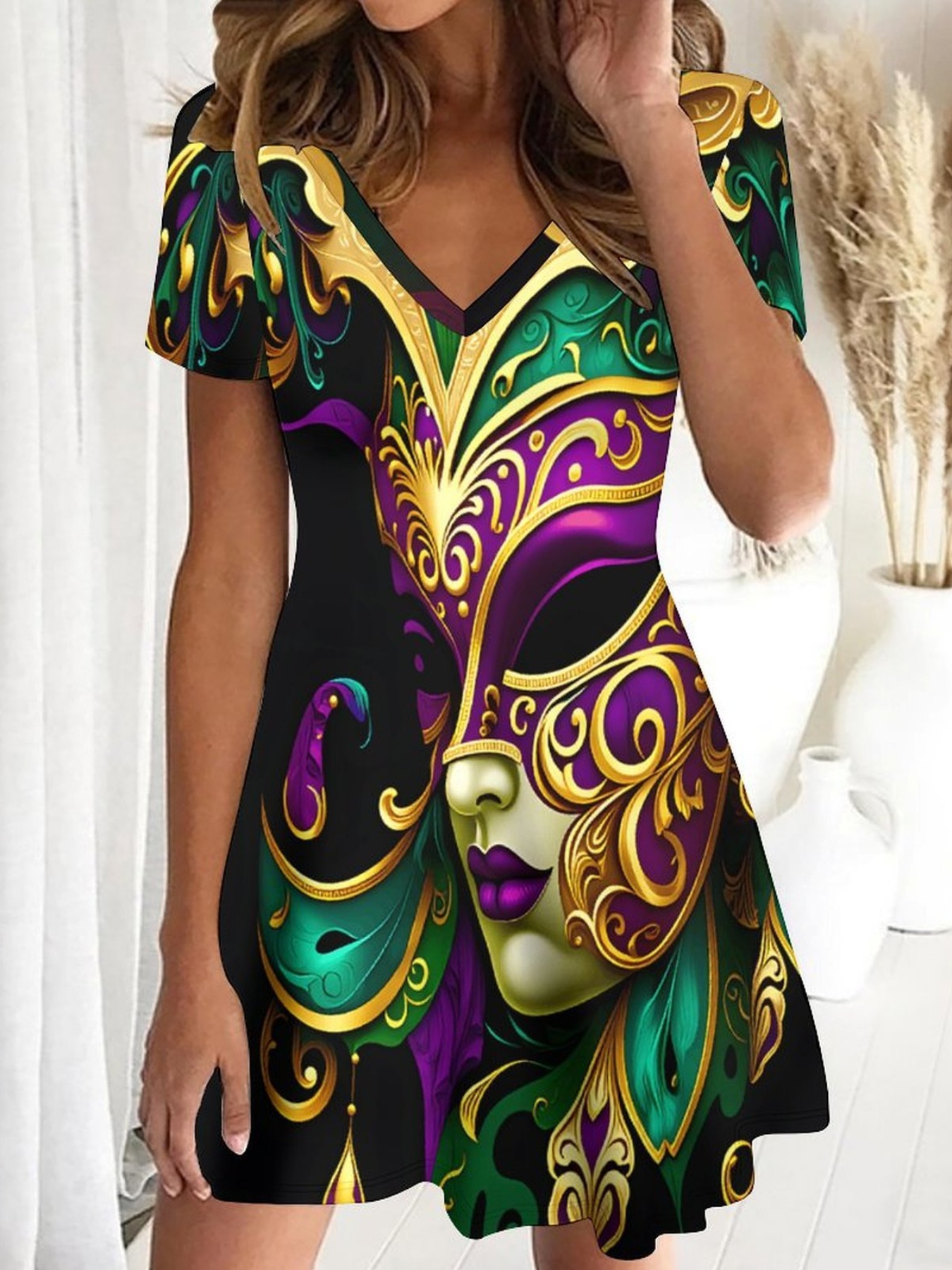 mardi gras clothes for women sold on Temu United States