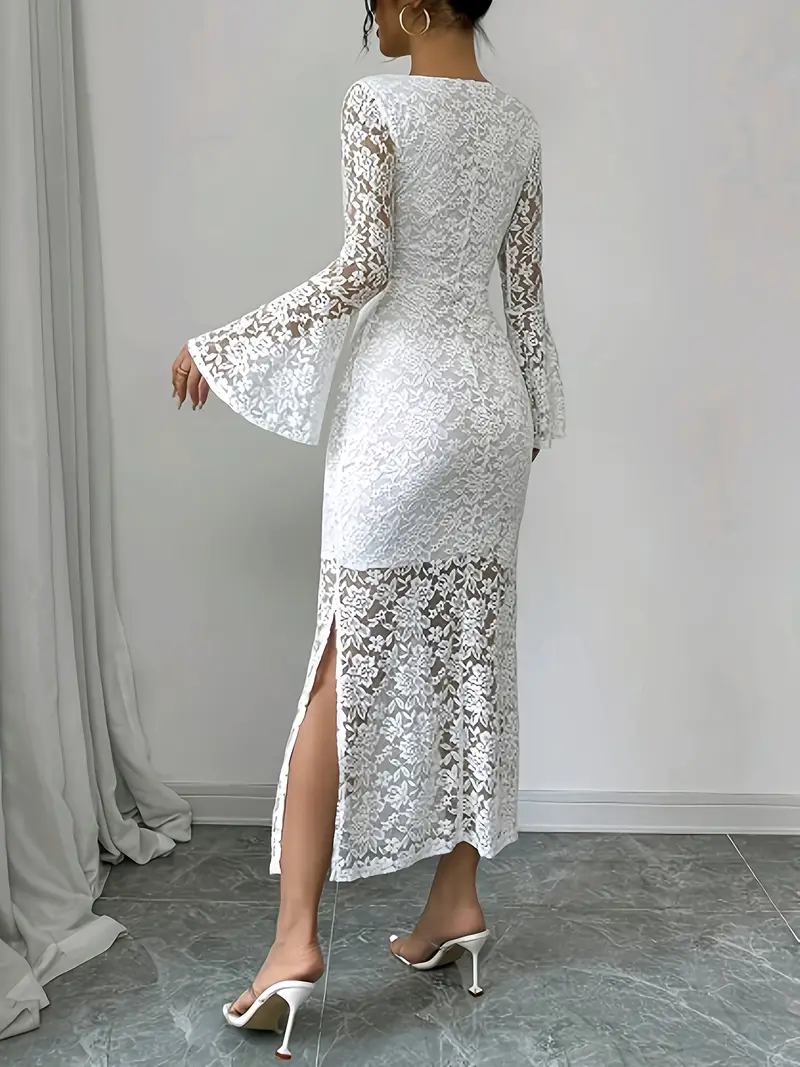 lace side bodycon dress SHEIN Slayr Rhinestone Lace Up Side Bodycon Dress