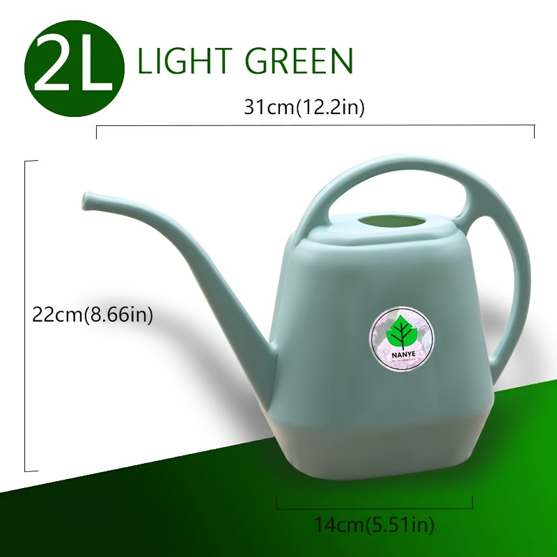 TEMU Annaffiatoio a beccuccio , per piante da interno ed esterno - Annaffiatoio da giardino in plastica di grande capacit� litri/4 litri, per piante