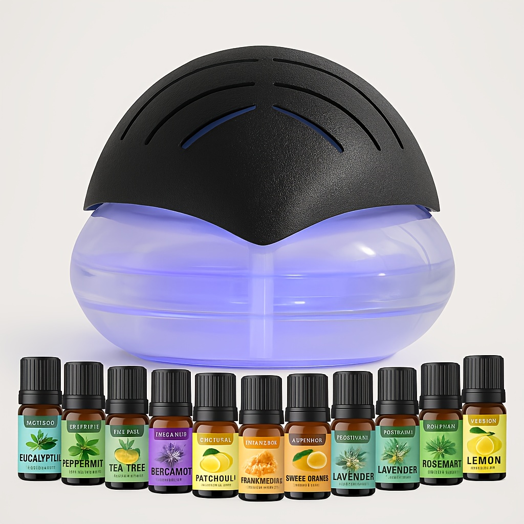 TEMU 2pcs New Humidifier, Suitable For Bedroom, Office, Living Room And Kitchen Humidifier, Very Practical And Beautiful, Multiple Color Options With Water