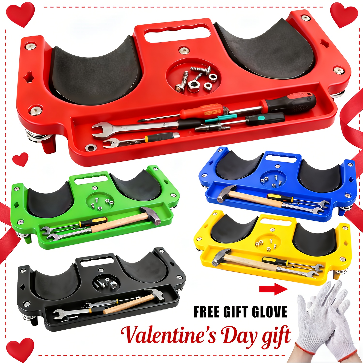 Rolling Knee Board Platform with Wheels