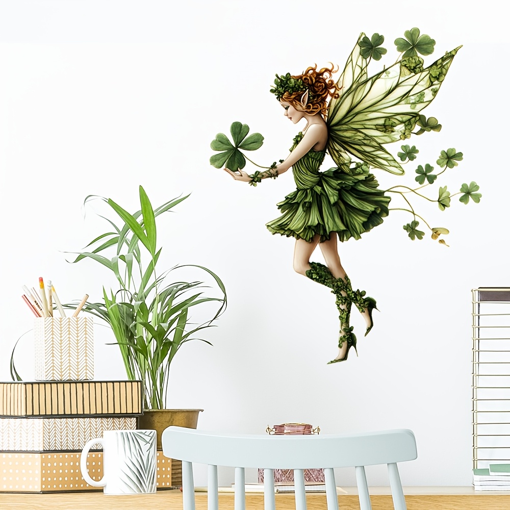 New Self-adhesive Forest Fairy Removable Decorations For Living Room And Bedroom Wall Art Stickers
