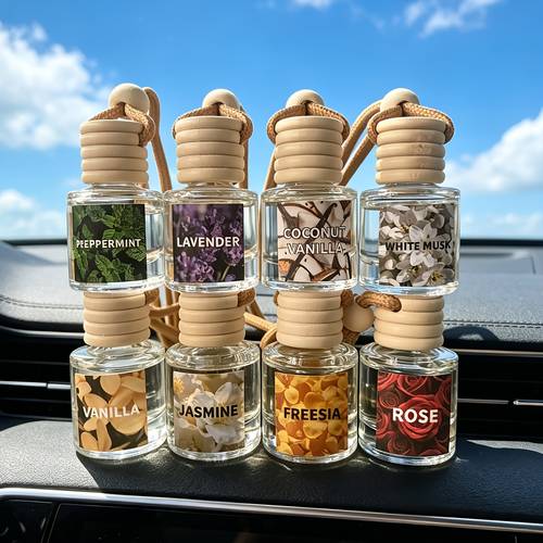 8ml long lasting essential oil car air freshener suitable for lavender peppermint coconut free odor eliminator for vehicle cabin holiday gift for