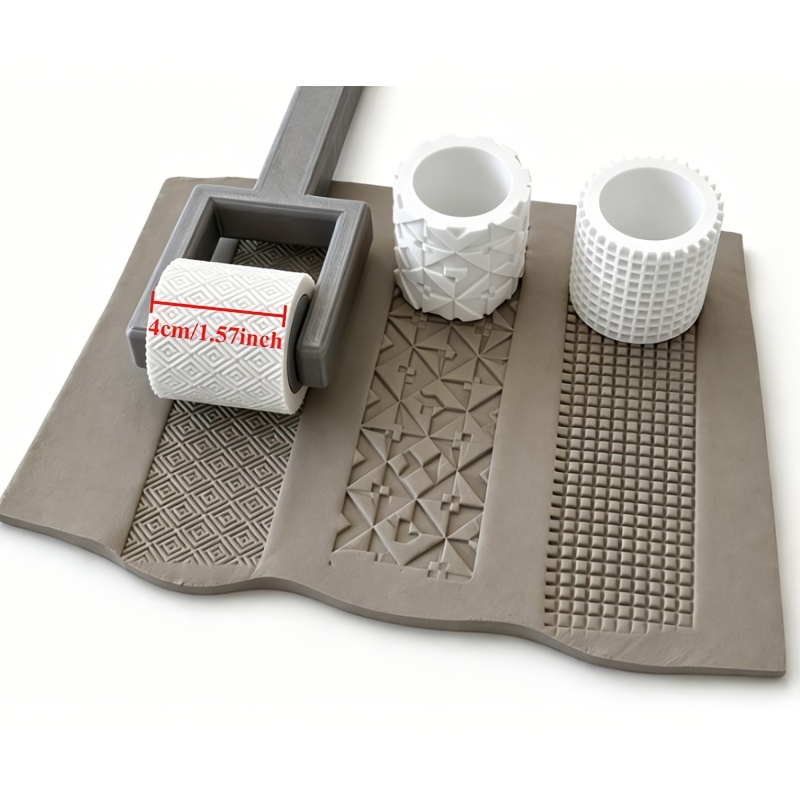 Modular Texture Rollers for Clay and Jewellery Making