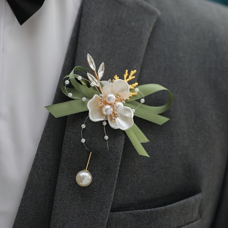 

And Brooch Accents - For Formal , Weddings, And Anniversaries