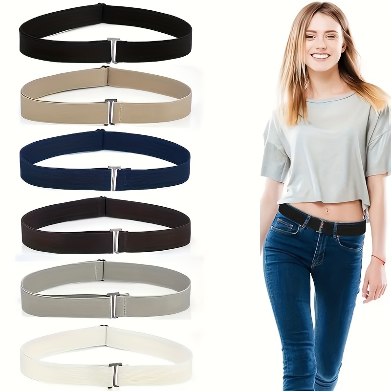 Adjustable Elastic Invisible Belt for Women, Casual Seamless