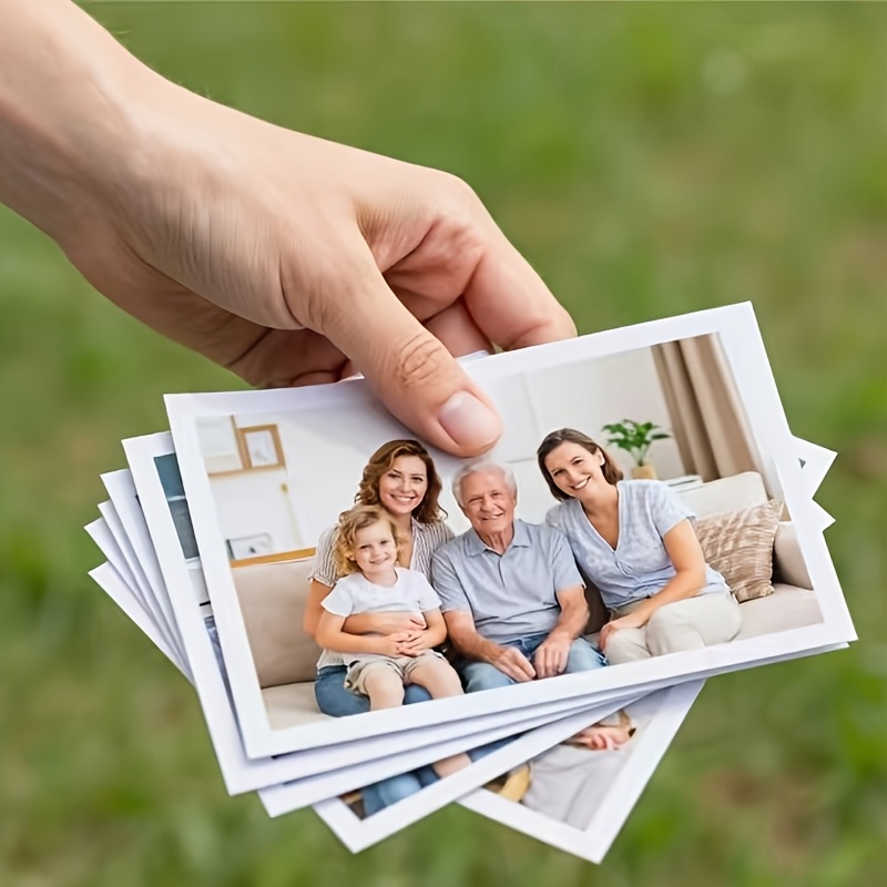 TEMU -definition Photo Prints, Custom Photos, Available In 7.62/10.16/12.7/15.24/17.78 Cm, Gift Choice For Couples' Photos, Christmas, Thanksgiving,