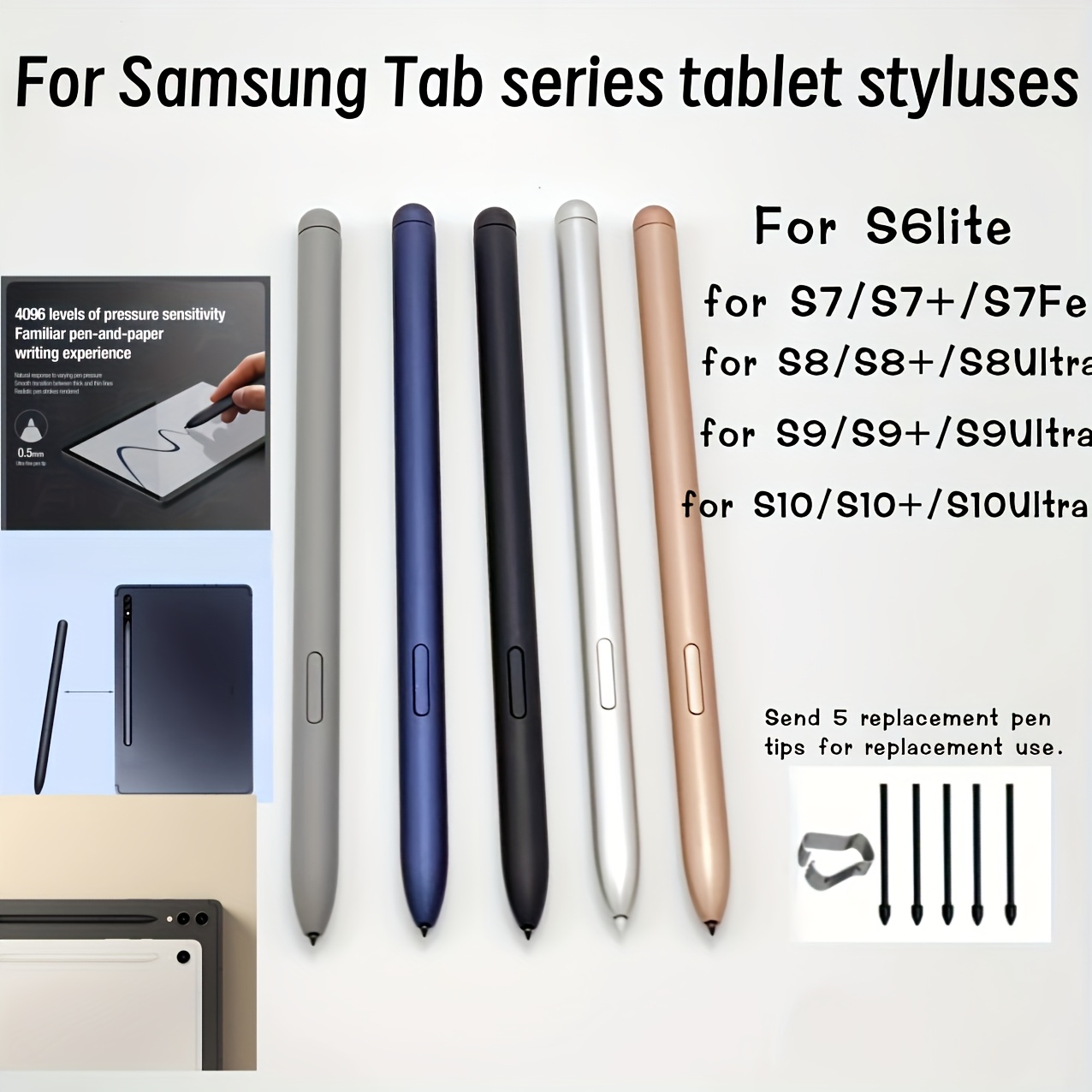 Tablet Samsung S6 S Pen Sensitivity Tab S6 Lite Charging S Pen Tab