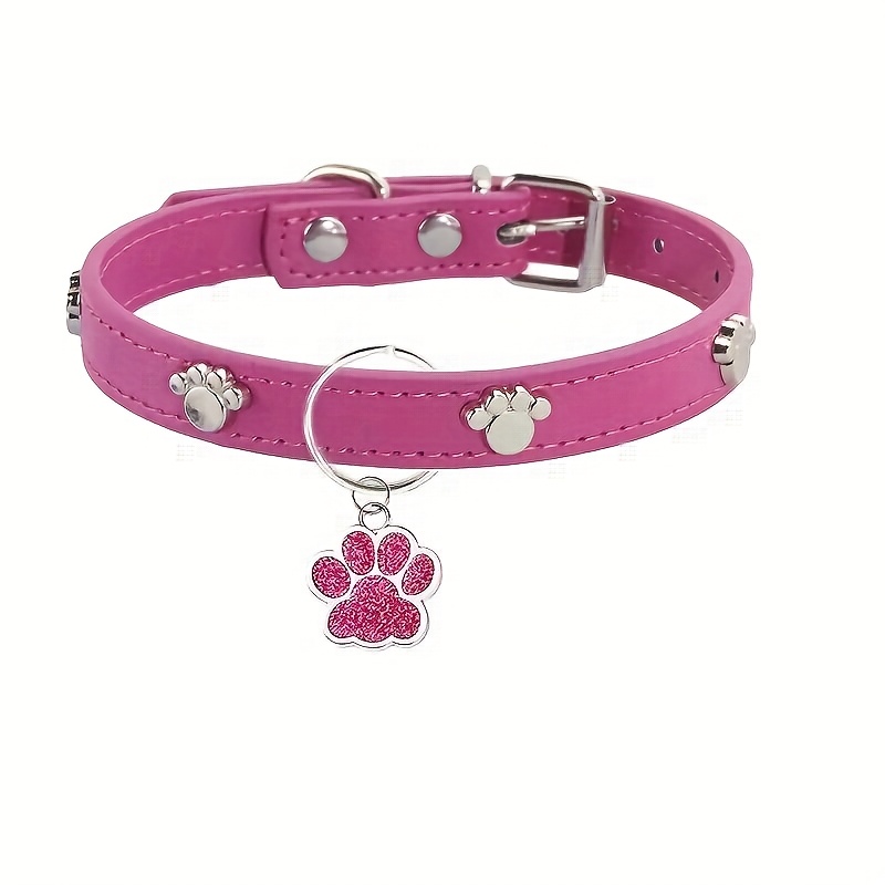 TEMU Personalized Dog Collar With Name & Phone Number Engraved - Custom Adjustable Puppy Collar, Pet Id Collar For All Dog Sizes (small, Medium,