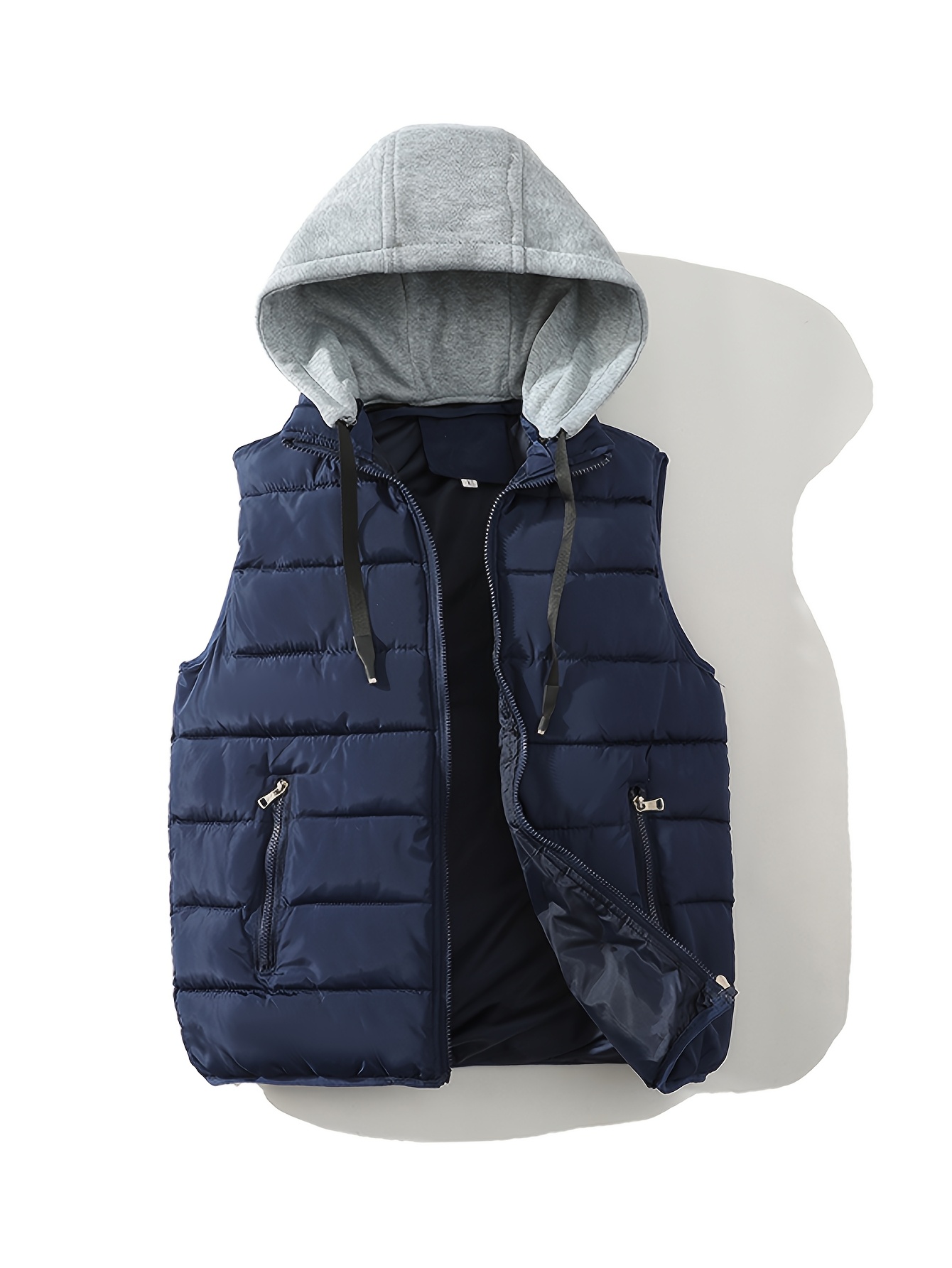 Stylish Men's Hooded Vest Image 6