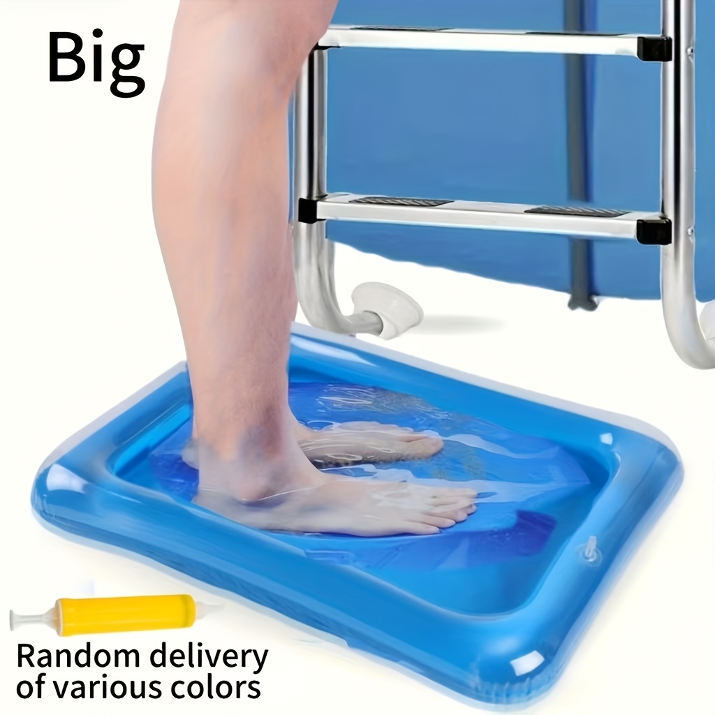 1pc   portable collapsible pool cleaning bucket essential for pre use ground pool maintenance   serves as   bath tub random color