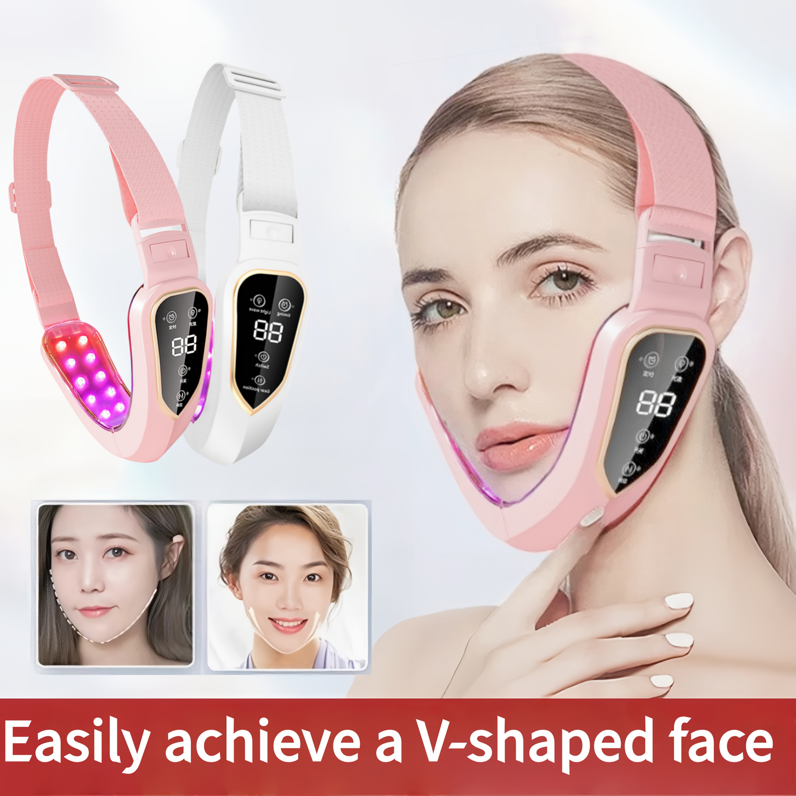 Rechargeable Lithium Battery Facial Beauty Device with USB Charging