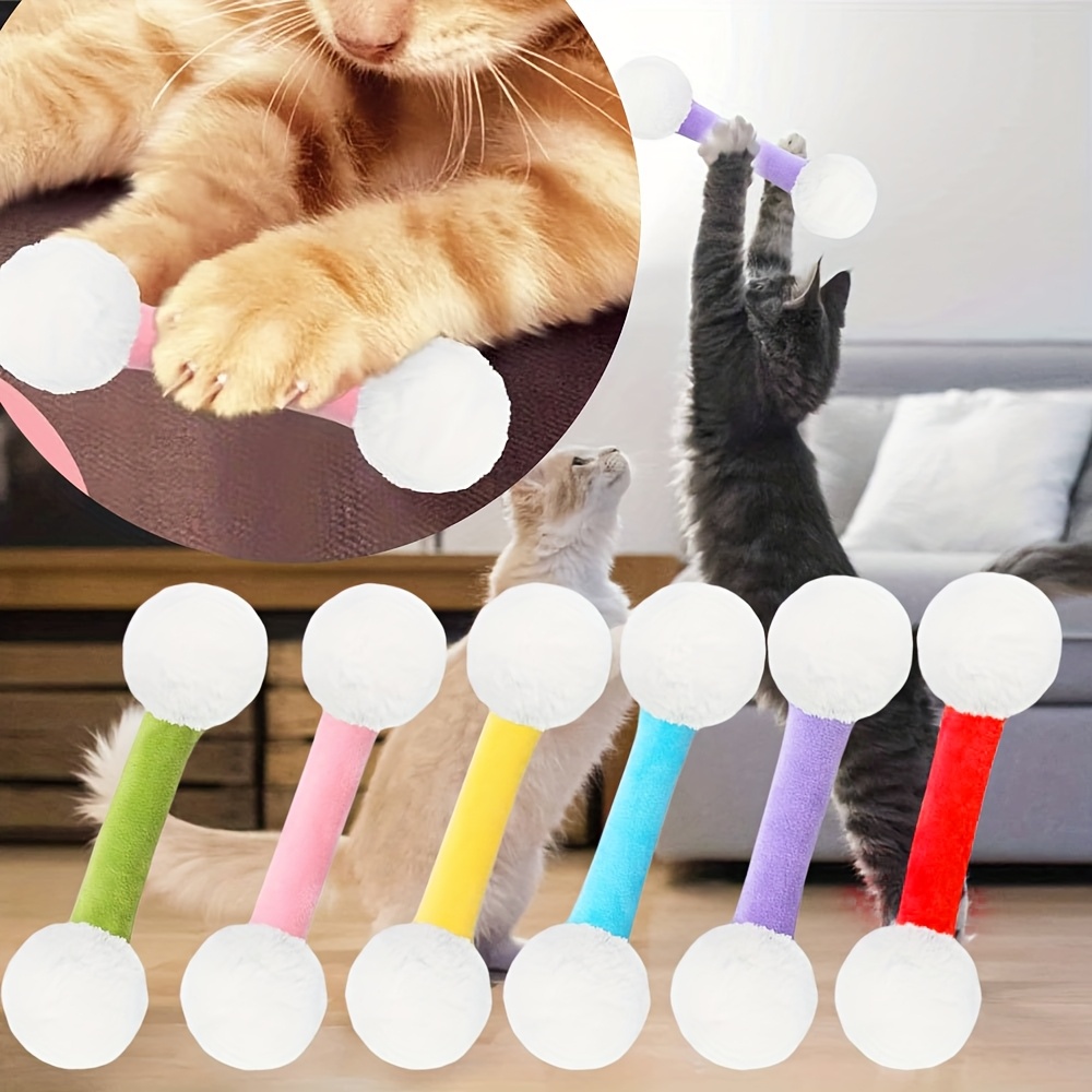 

Set Of 6 Toys For Indoor Cats, Including Chew Toys For Teething And Interactive Soft Toys Filled With For Kittens.