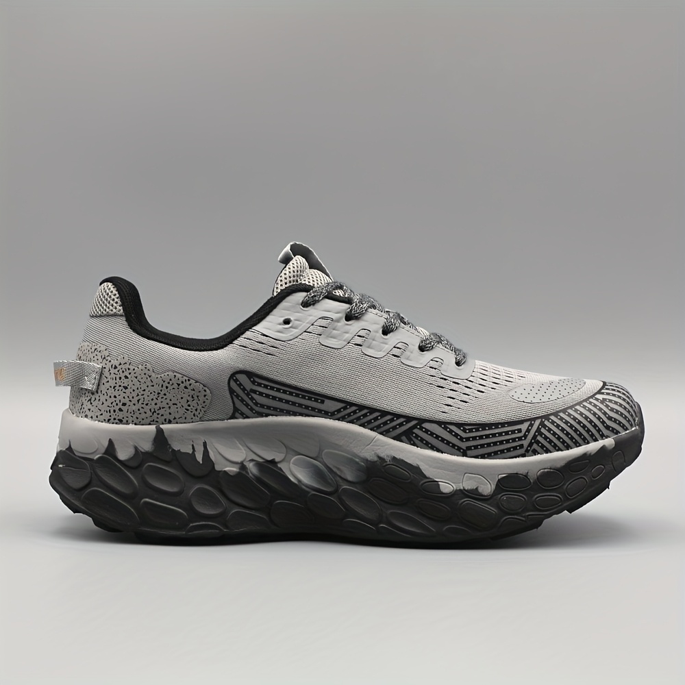 Men'S Thick-Soled Height-Increasing Sports Casual Shoes, Comfortable And Lightweight, Shock-Absorbing Outdoor Jogging Shoes, Slip-Resistant And Breathable Hiking Footwear