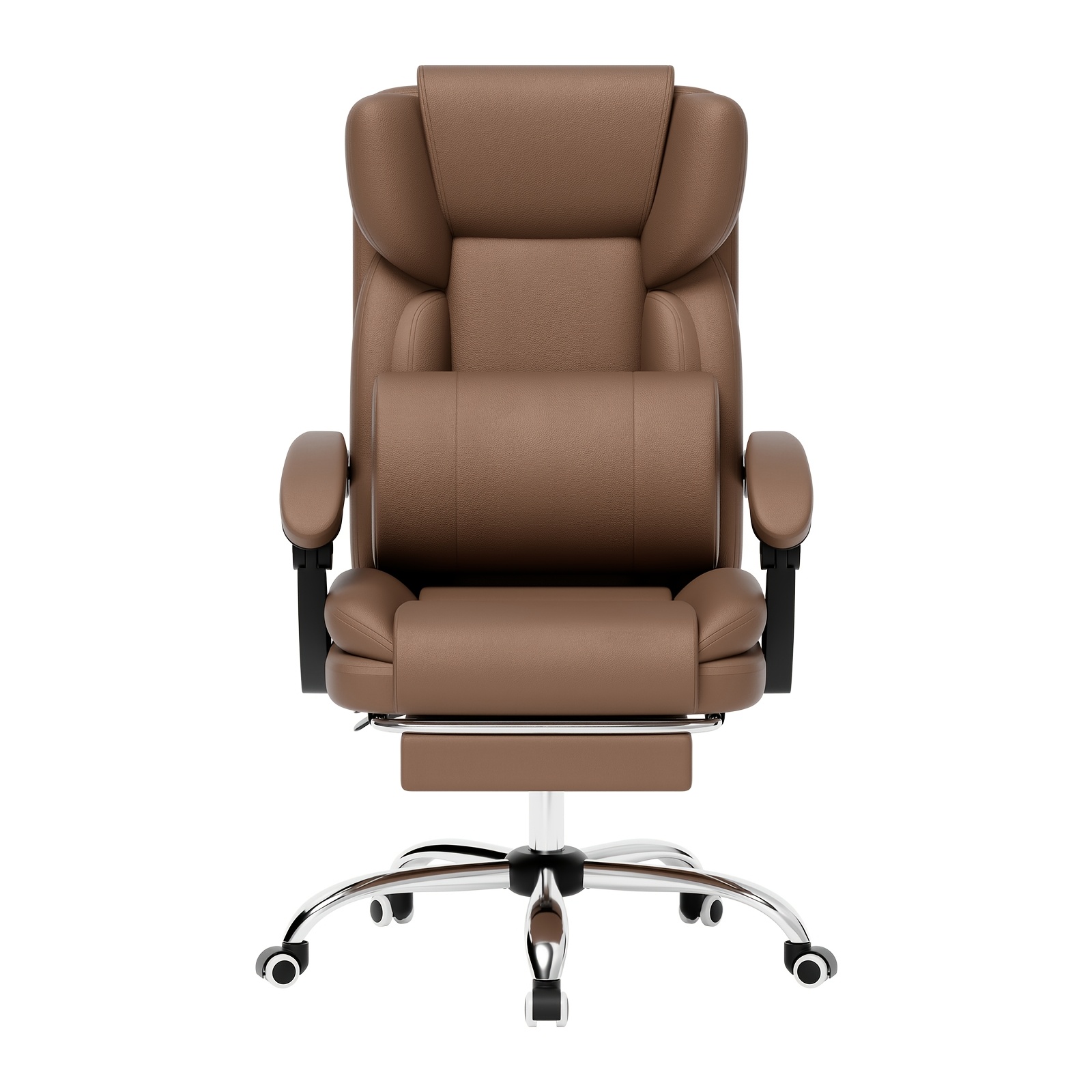 Computer Gaming Chair, Ergonomic Chair, Office Chair, Height-adjustable Seat, Reclining Chair, Suitable For Living Room, Bedroom, Brown Office Chair, Beige, Black, Gray Optional