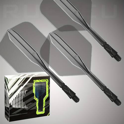 3pcs integrated flights high wings precision molded black blue suitable for steel tip and professional additions deformation resistant enhances