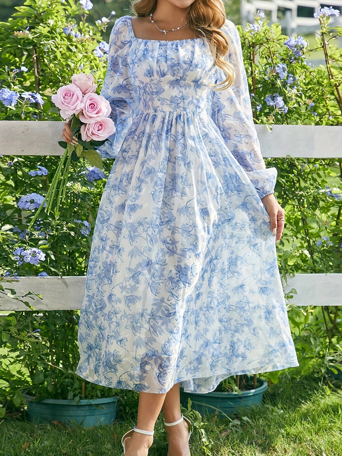 sachin and babi light blue dress Midi Casual Dresses for Women