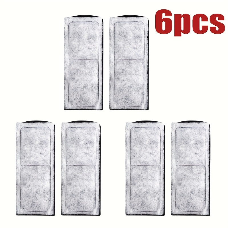TEMU 6pcs Aquarium Filter Sponge For Aquarium Fish Tank Air Pump Skimmer Biochemical Sponge Filter Aquarium Bio Filter Filtro