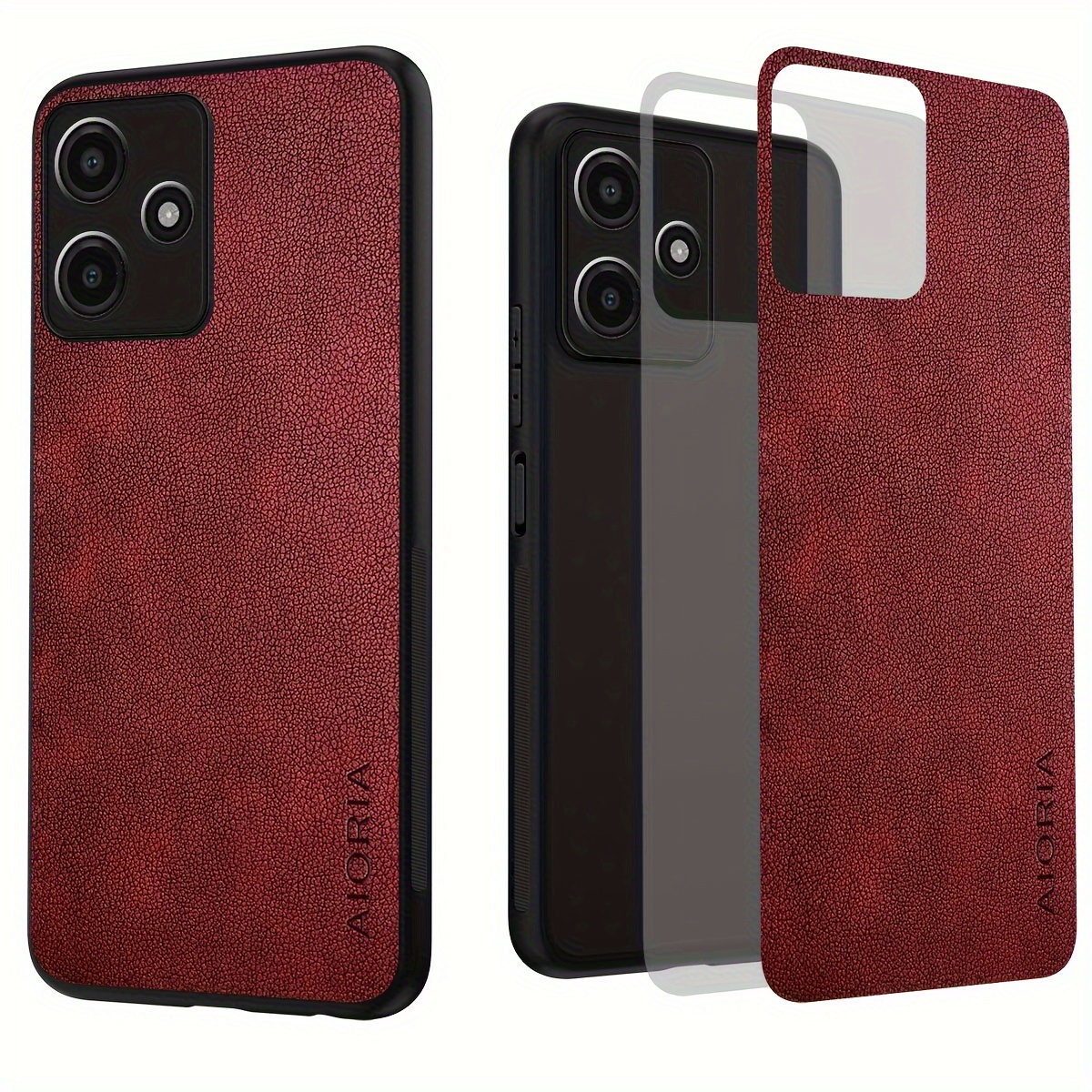 TEMU Phone Case - High-quality Retro-style Phone Case Offering Complete Protection For Poco C65, C55, And For Redmi 13c, 12c, 12 5g, And 4g Models