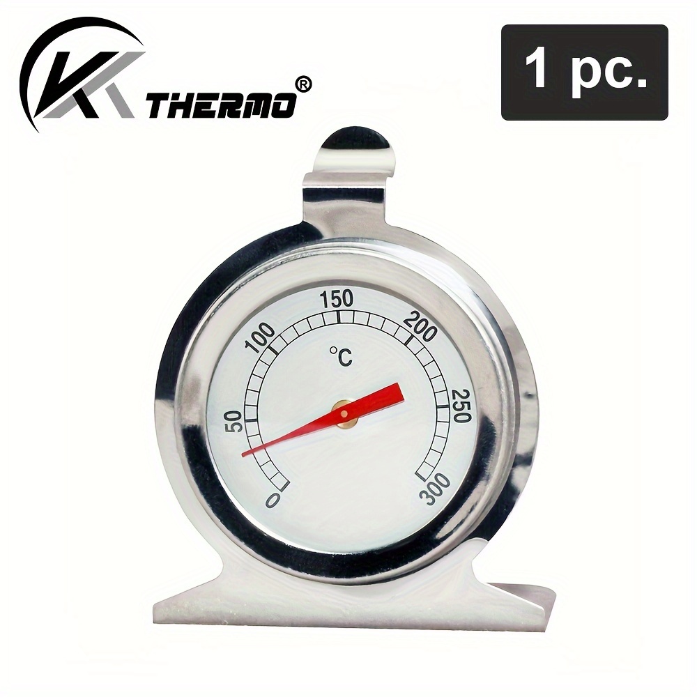 Image of 1pc/2pcs Oven Thermometers, Oven Grill Monitoring Cooking Thermometer With Dual-scale, 50-300°c/100-600°f For Oven Temperature Gauge, Kitchen Stuff, Gift For Christmas Halloween Thanksgiving Day