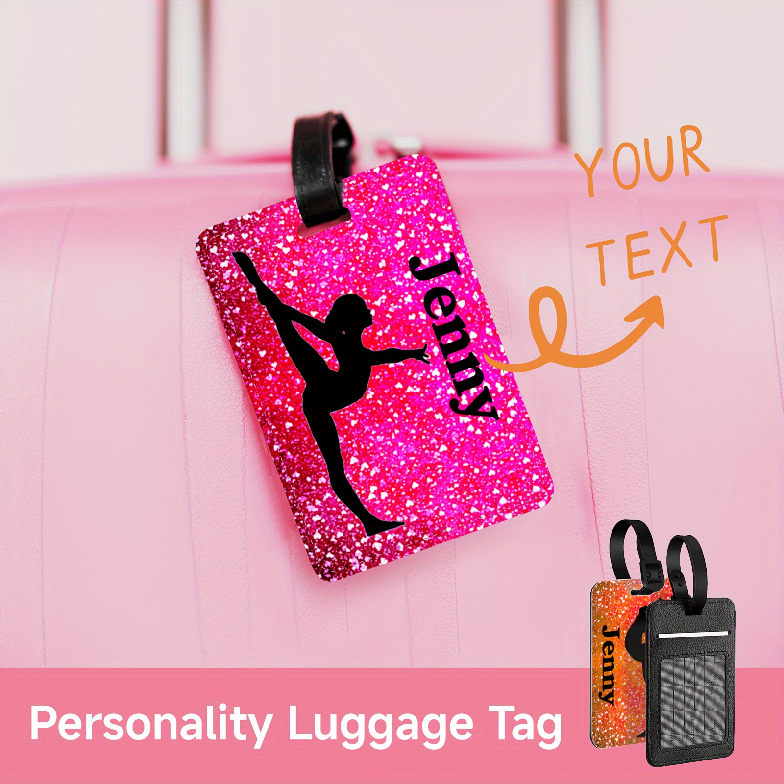 

Custom Name Tag - Tags For Suitcases, Diy Gymnastics Bag Tags, Lightweight & , Perfect Gift For Gymnasts, , And Sports Enthusiasts, Gymnastics Accessory | | Luggage Tag