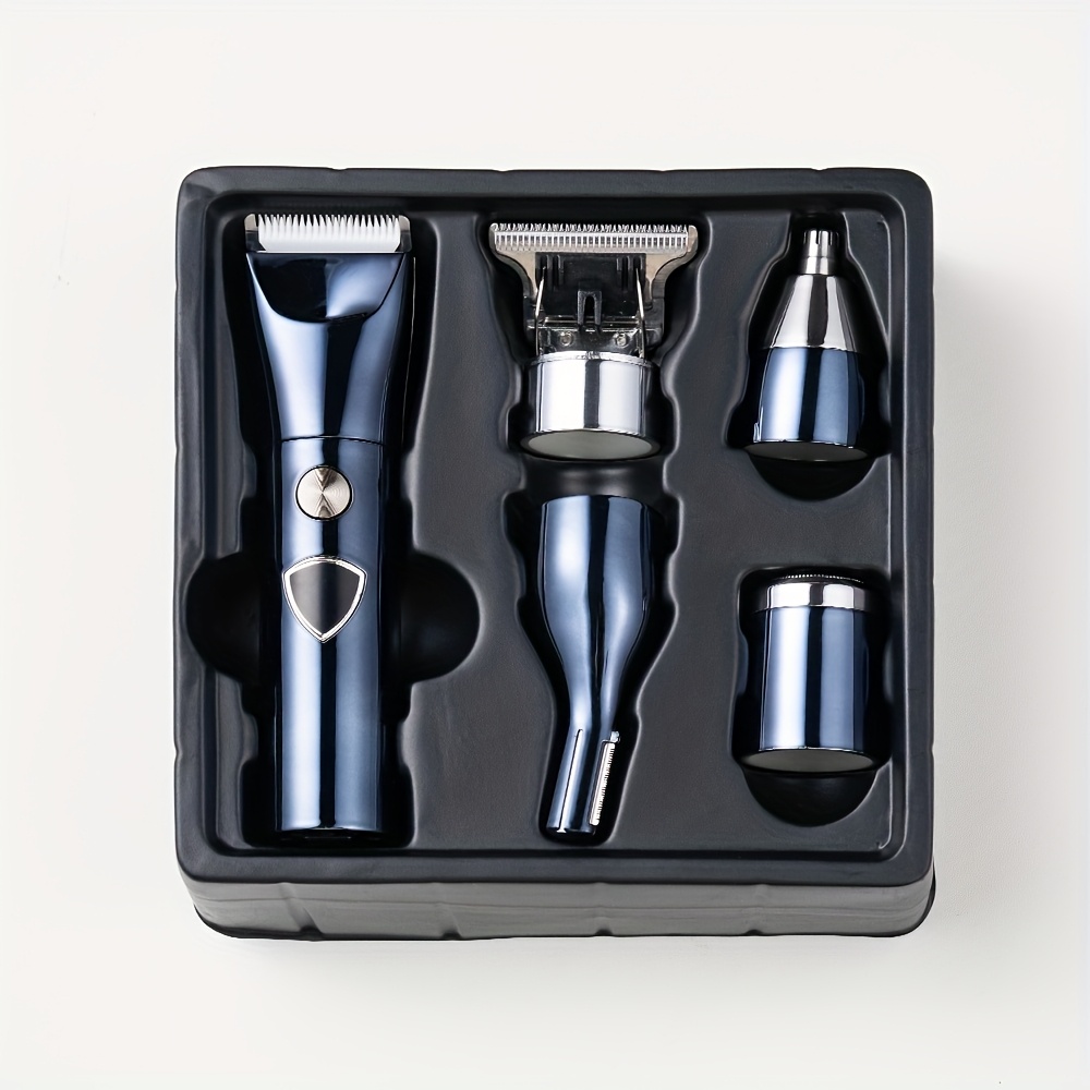 TEMU Herren Barttrimmer, professioneller Körper, Gesichts, Ohr, Nasen, Haartrimmer und Bart Beauty Set, Voll Beauty Set und kabelloser elektrischer