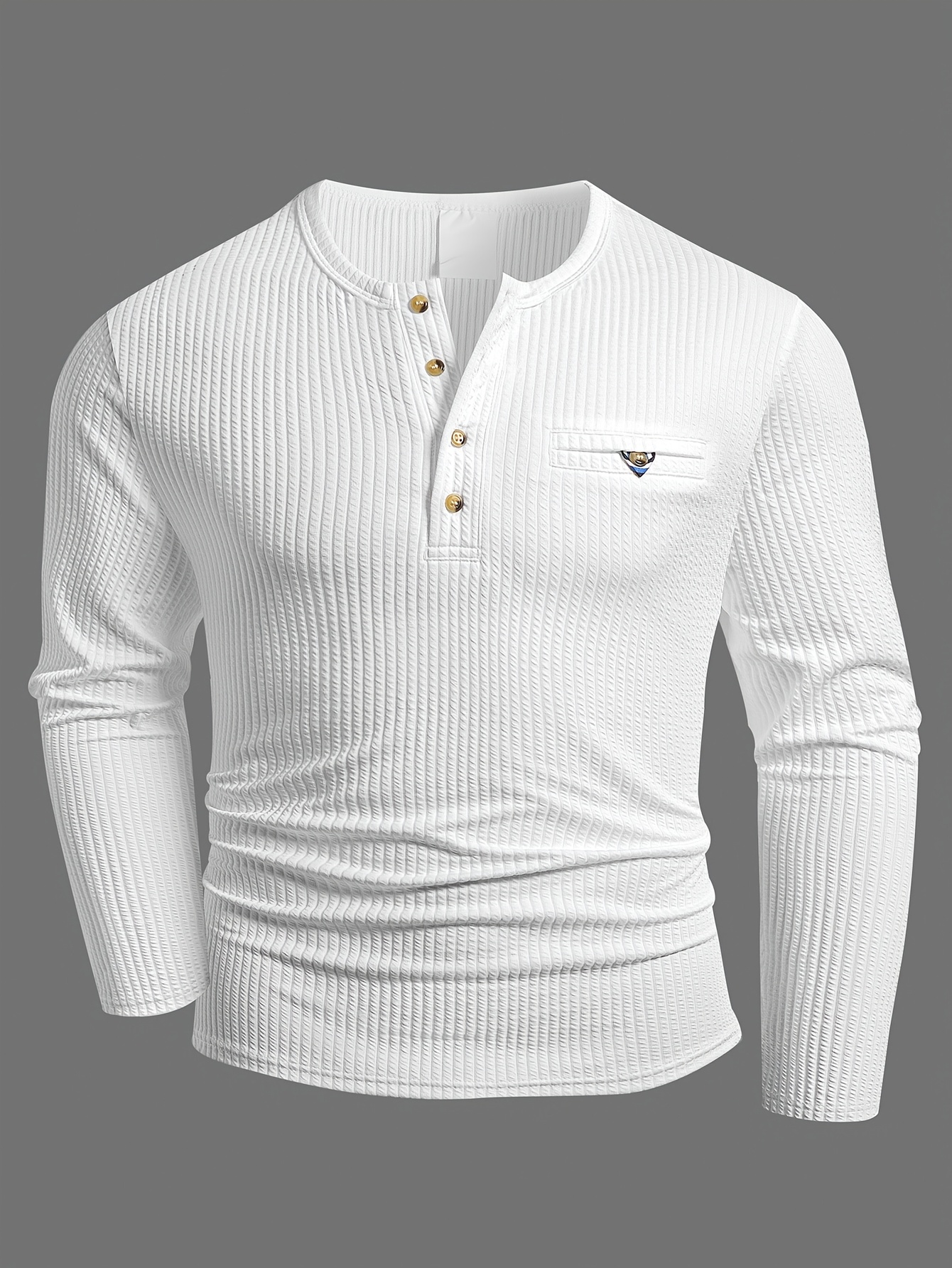 New Spring Style Small Noodle Fabric Long Sleeve Solid Color Polyester Crew Neck Spandex Sweatshirt, a Versatile Item