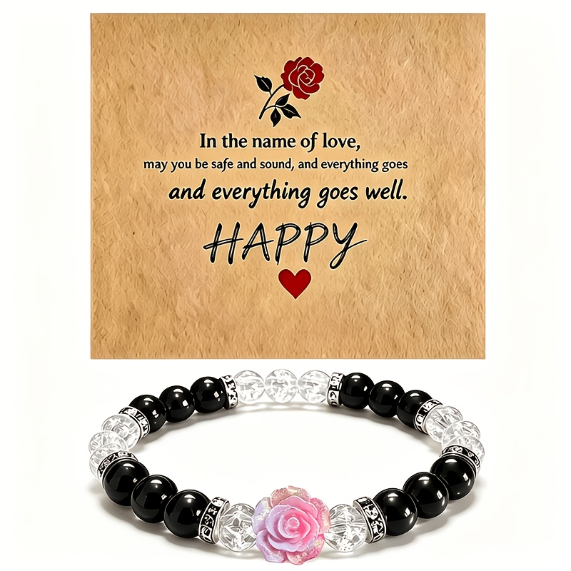 Exquisite Premium Rose Bracelet, Light Luxury Gift