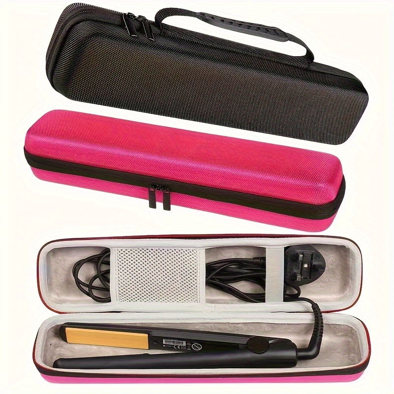 

Portable Hair Styling Tool Travel Case - Compact Storage For Straighteners, Curling Rods & Dryers (bag Only)