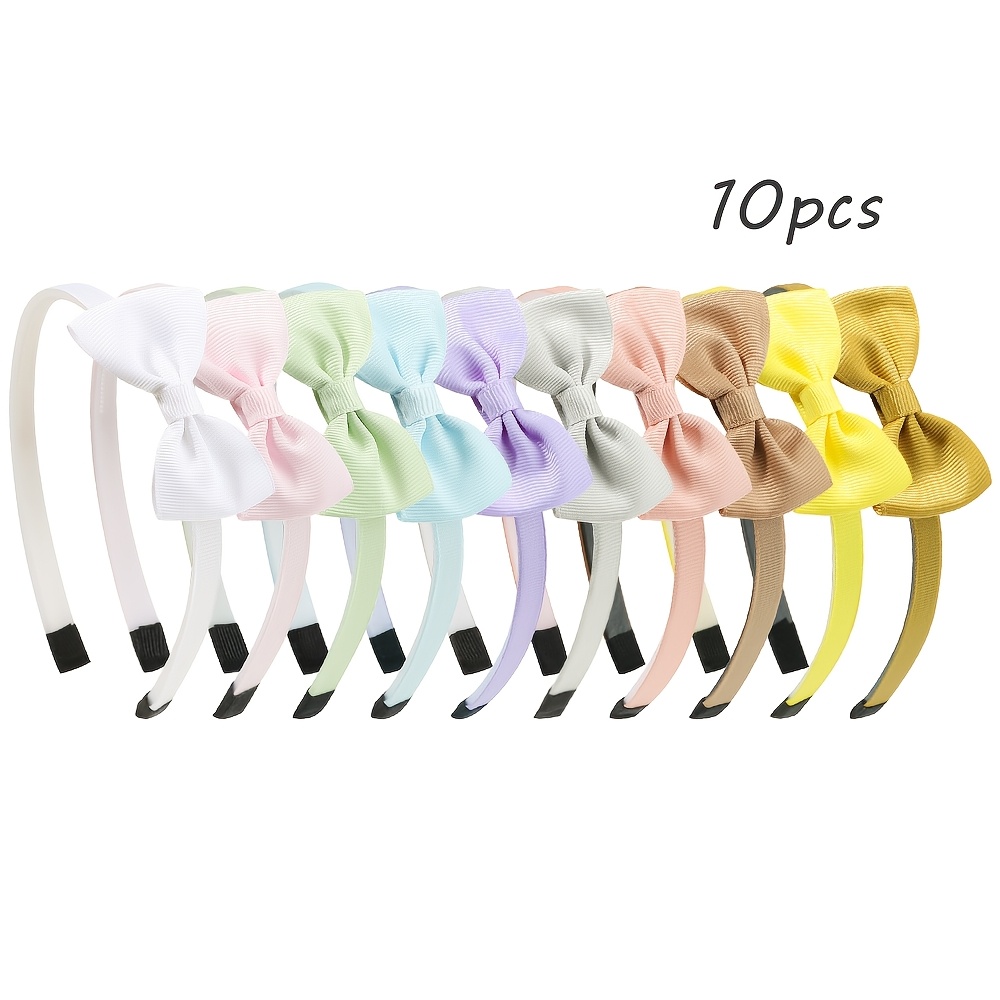 TEMU Set di 10 elastici per capelli con color Macaron, accessori per capelli a sorpresa carini