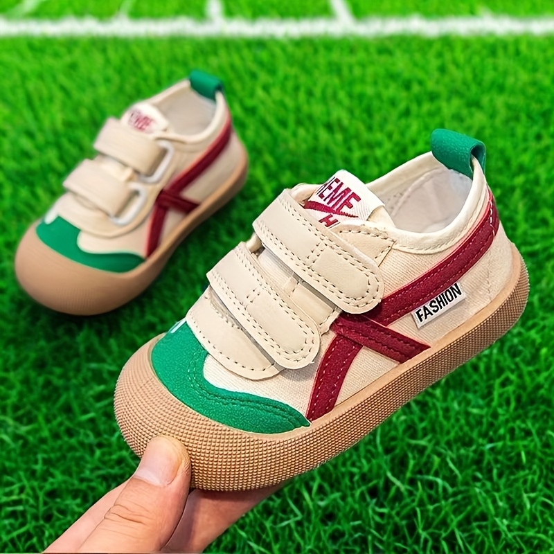 1-2-3-4 Year Old Boys And Girls Sports Shoes *' Canvas Shoes, Casual  Toddler Shoes with Soft Sole, Suitable for Indoor And