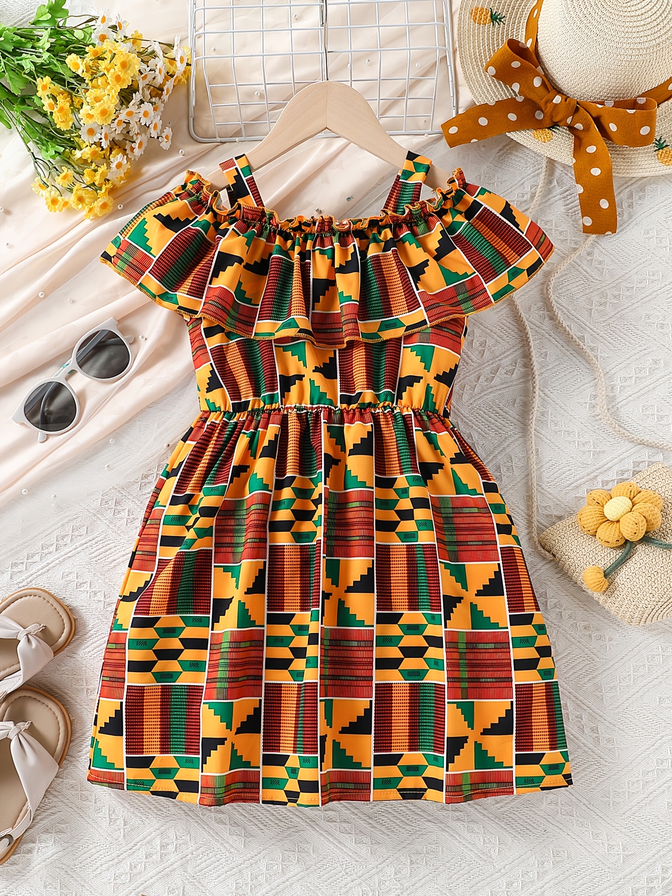 African Wear Kitenge Dresses For Children Kids Kitenge Designs
