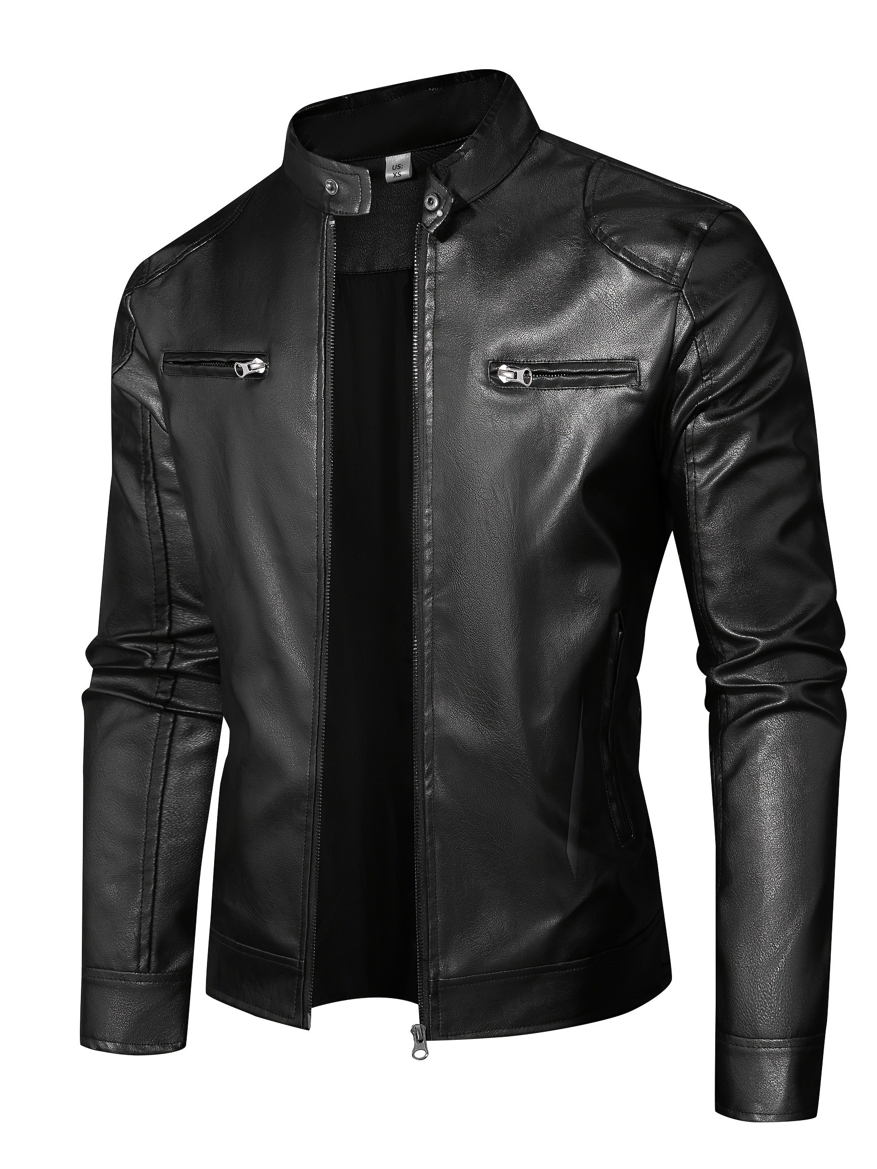 street pu leather jacket retro pu leather top Temu Philippines