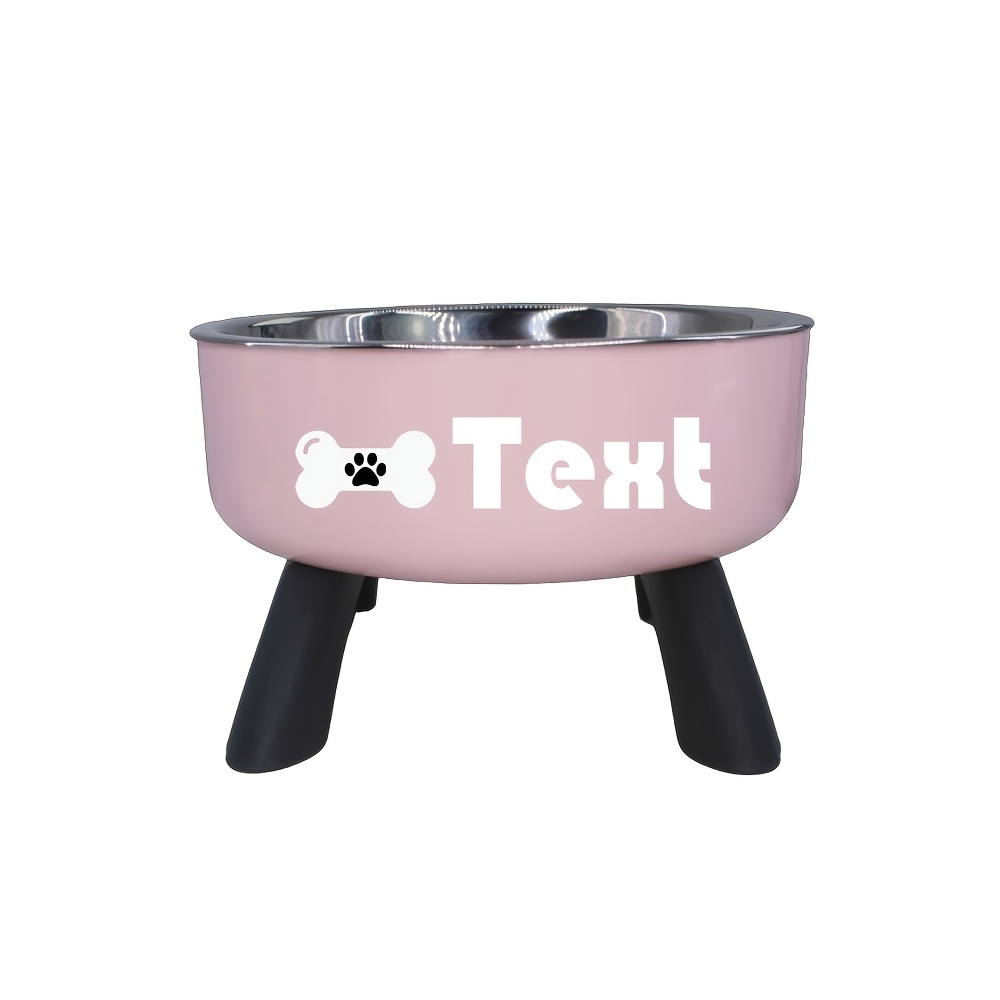 Customized Cat Bowl with Automatic Drinking Water Feature