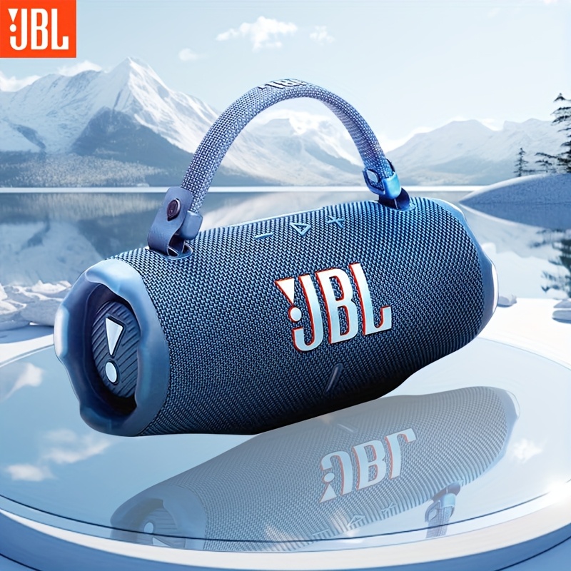 JBL CHARGE6 Music Shockwave 6Th Generation, Portable Wireless Outdoor Cycling Speaker, 24-Hour Battery Life, Detachable Carrying Bag, Enhanced Sound Effects, Dual Speakers, Multi-Device Connection, Dustproof Subwoofer Desktop Home Audio