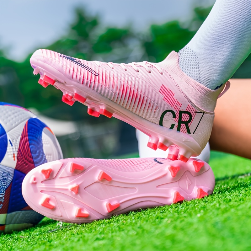 Nike Superfly Pink Ronaldo Cristiano Soccer Shoes Youth Soccer