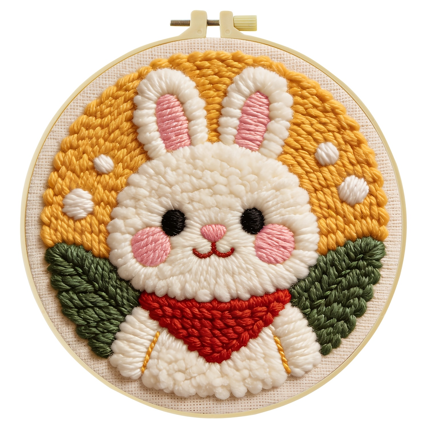DIY Pierced Needle Embroidery Set for Beginners