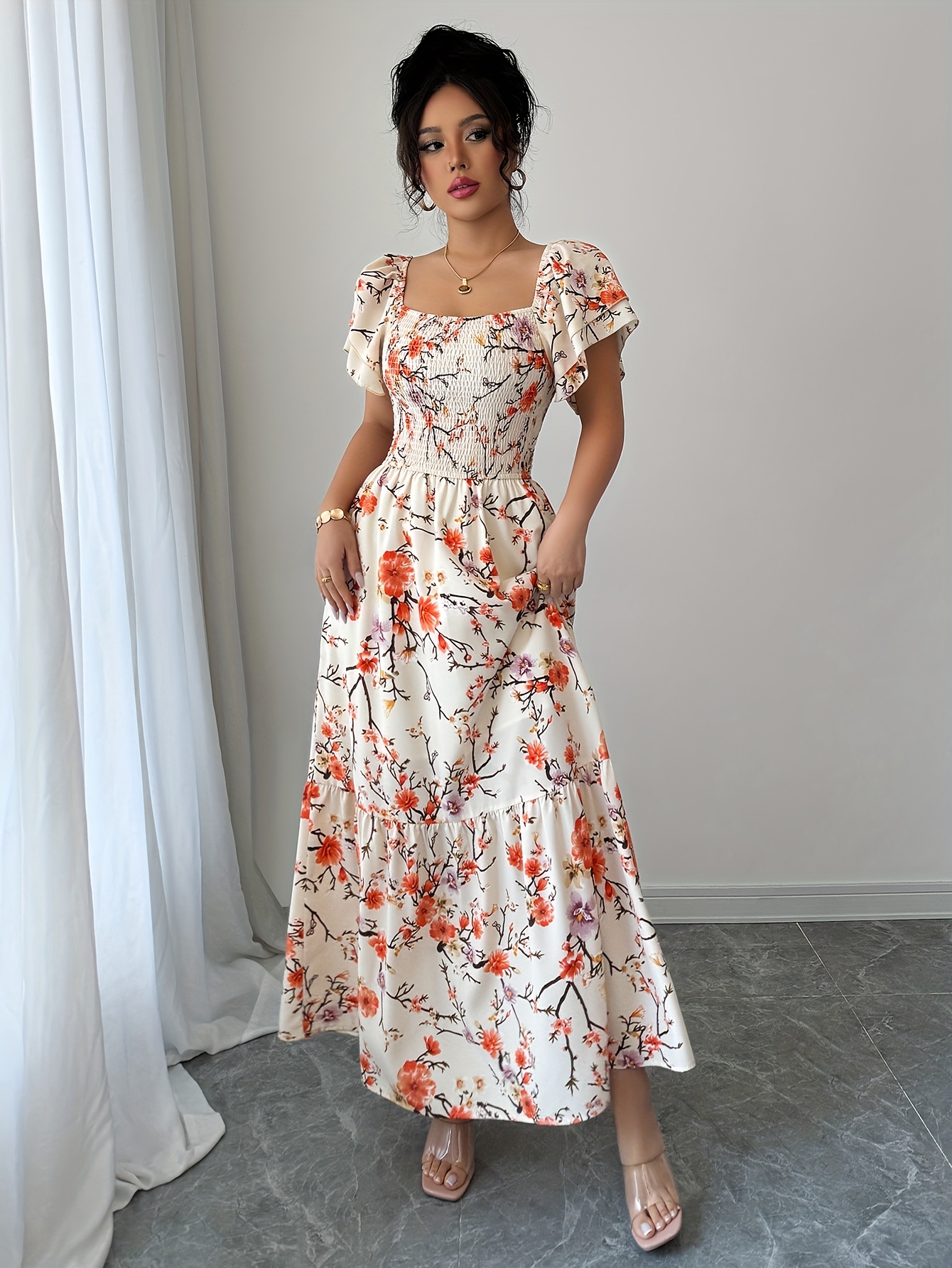knee length dresses for ladies Novias Bridal main image 1